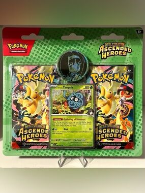 Pokémon TCG Mega Evolution Ascended Heroes: Erika’s Tangela Blister Pack